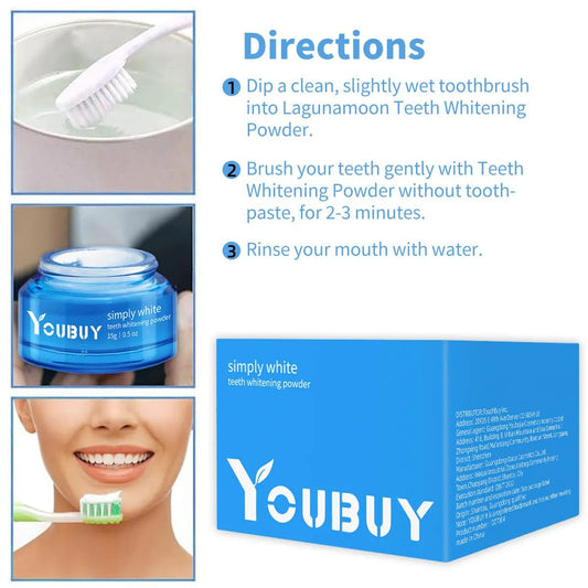 Activated Whitening Powder - By V34 Labs - V34 Labs