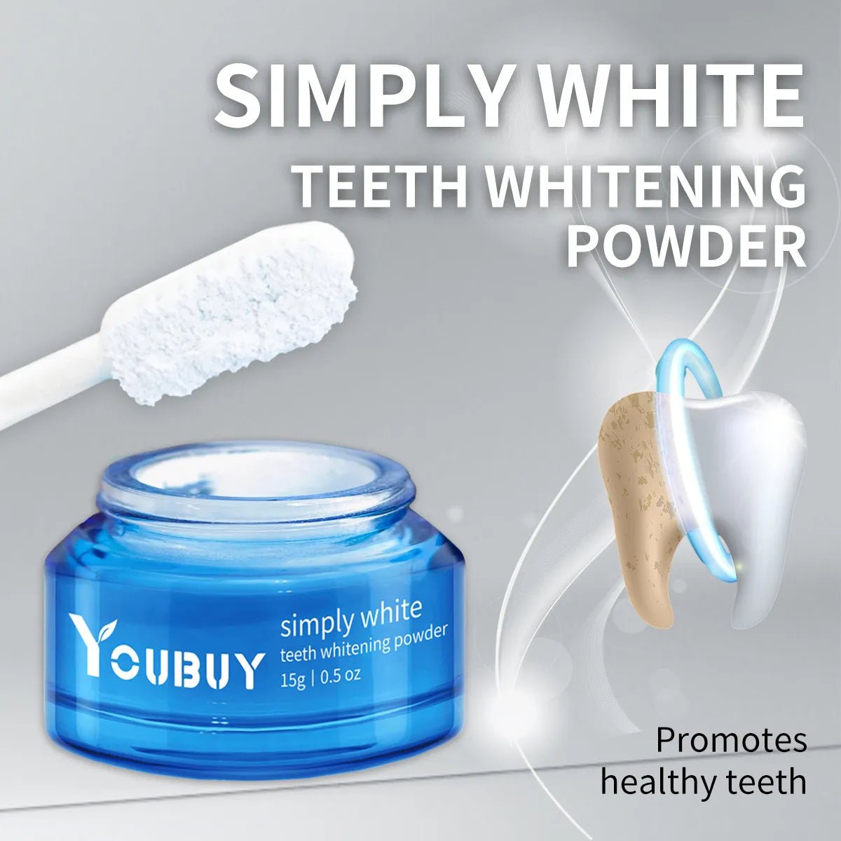 Activated Whitening Powder - By V34 Labs - V34 Labs