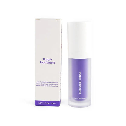 V34 Teeth Whitening Purple Mousse Toothpaste - V34 Labs