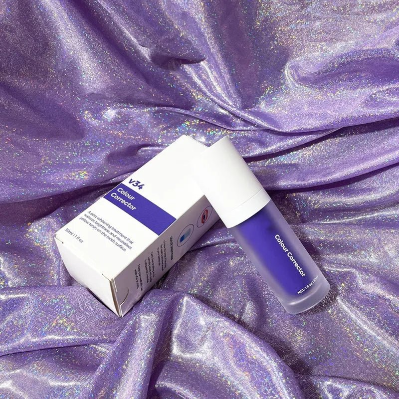 V34 Teeth Whitening Purple Mousse Toothpaste - V34 Labs
