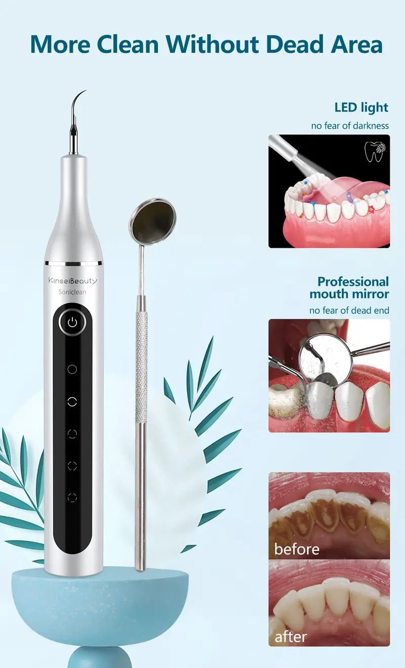 V34 Ultrasonic Irrigator Dental Scaler for Teeth Whitening & Cleanup - V34 Labs